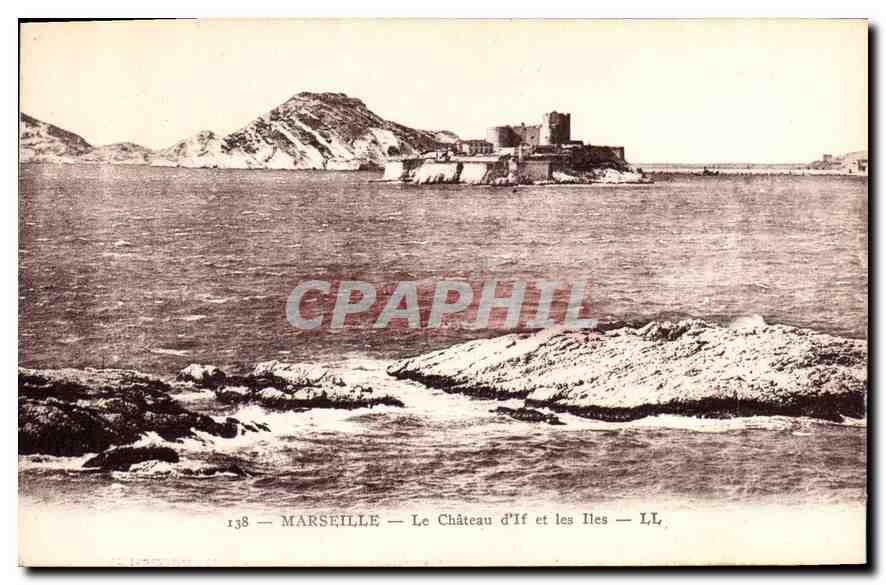 CPA Marseille le Chateau d'If et les Iles 