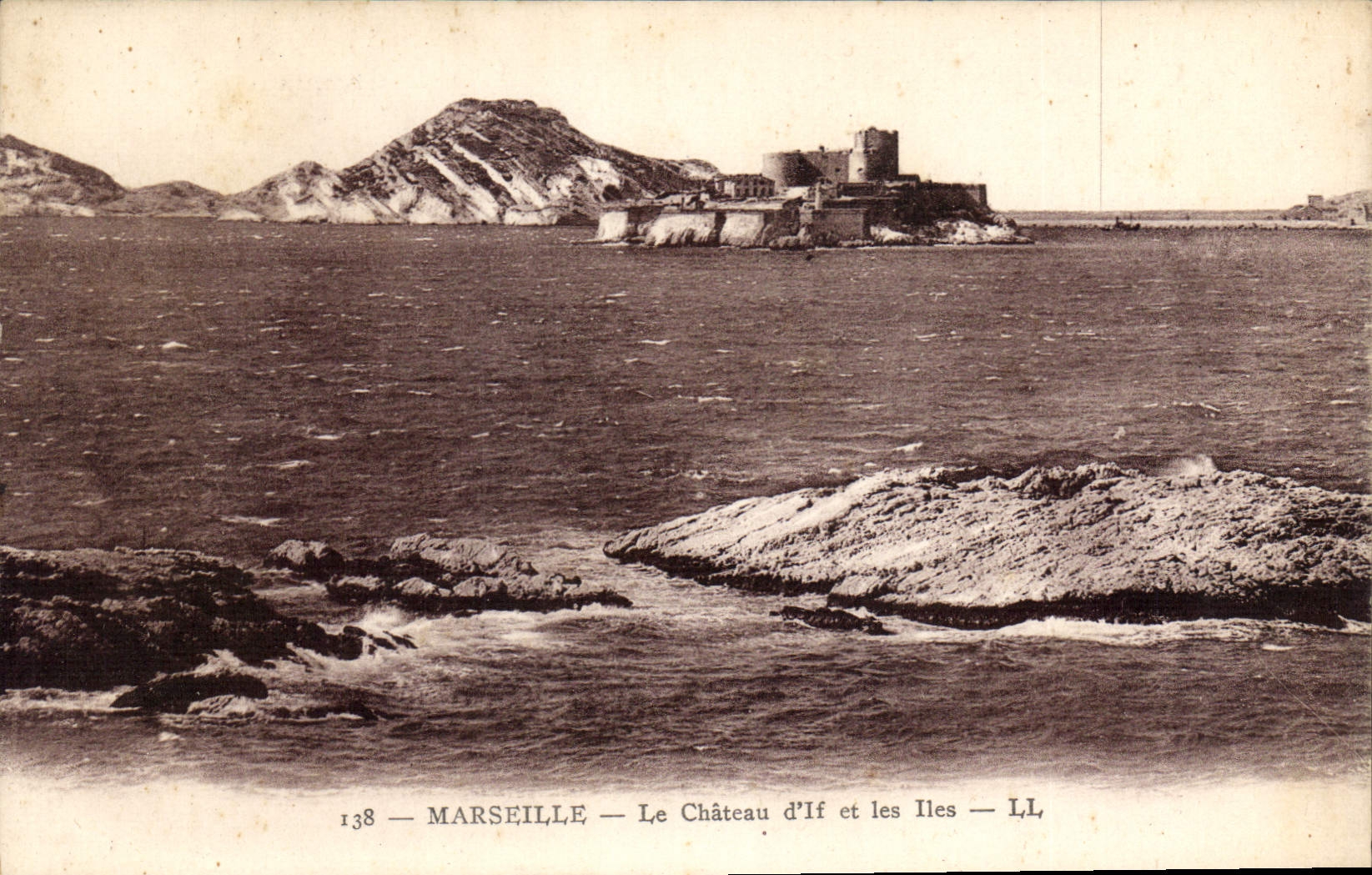 CPA Marseille le Chateau d'If et les Iles 