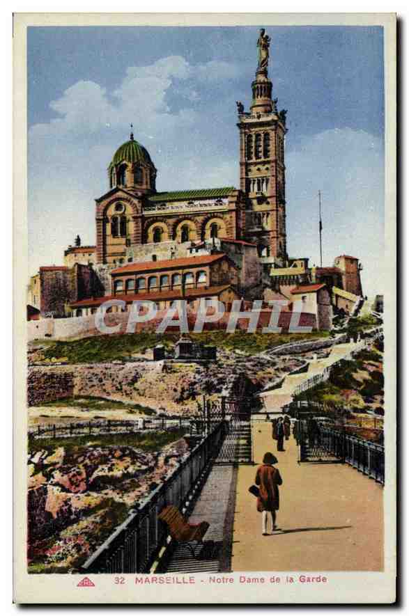 CPA Marseille Notre Dame de la Garde 
