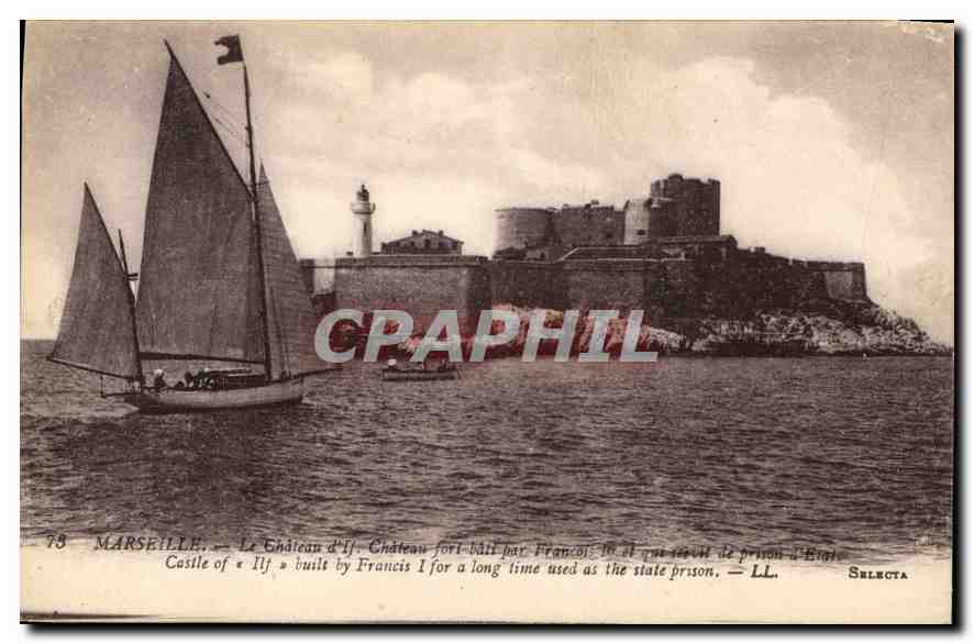 CPA Marseille le Chateau d'If Chateau Fort Bati par Francois Ier 