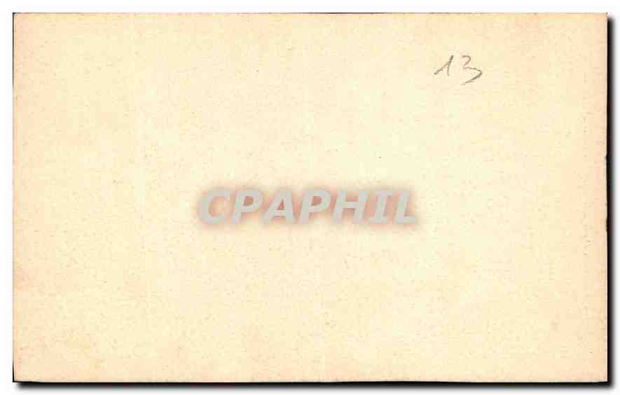 CPA Marseille  — Rückseite