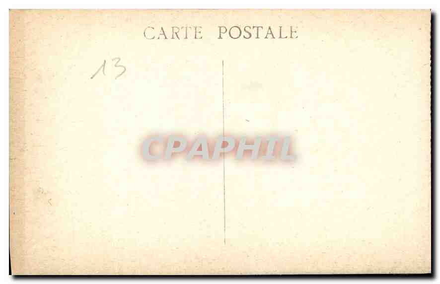CPA Marseille le Fort St Jean  — Verso