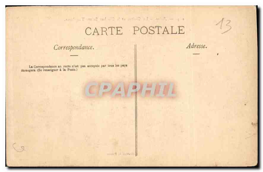 Arles — The Cloister and the Sainte-Trophime Bell Tower — Collection J. Pâlrey, n° 164 — Back