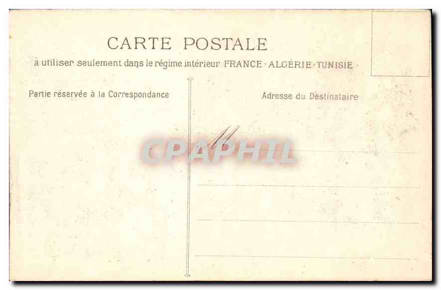 CPA Marseille Ascenseurs de N D de la Garde  — Rückseite