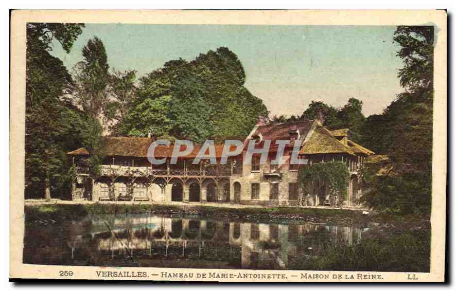 CPA Versailles Hameau de Marie Antoinette Maison de la Reine 