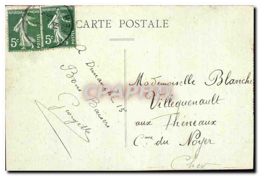 CPA Nice les Jardins le Casino de la Jetee  — Rückseite