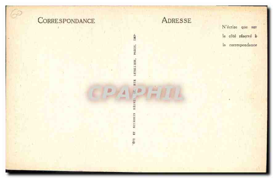 CPA Beauvais la Basse Oeuvre  — Rückseite