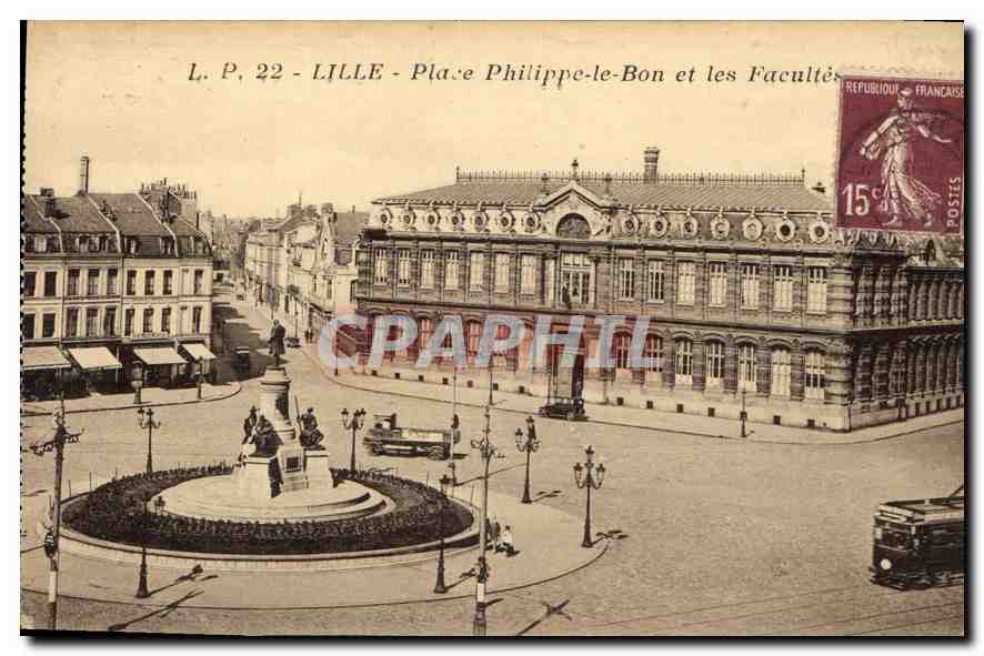 CPA Lille Place Philippe le Bon et les Facultes 
