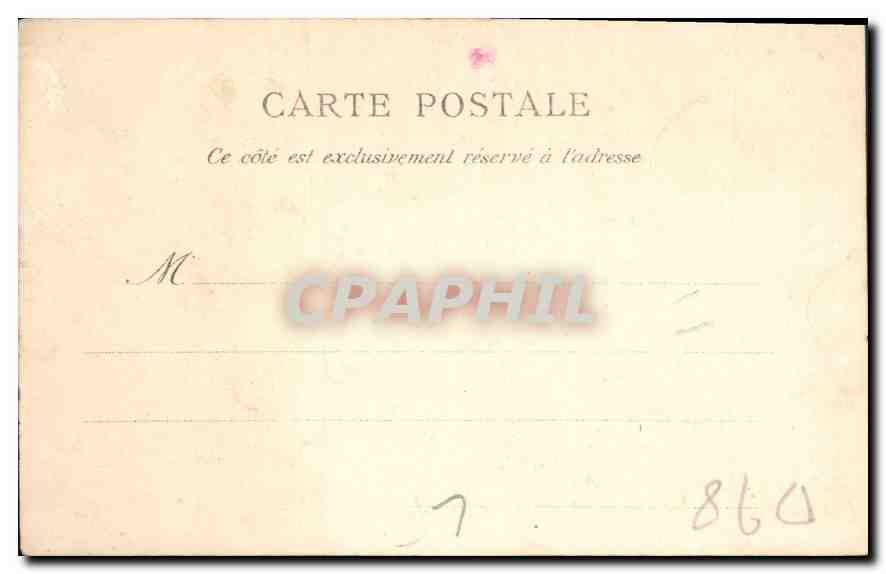 CPA Portail Interal de l'Eglise de Vernouillet S et O  — Back