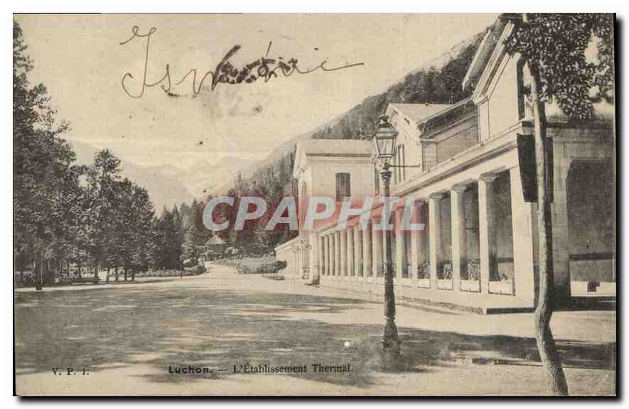CPA Luchon l'Etablissement Thermal 