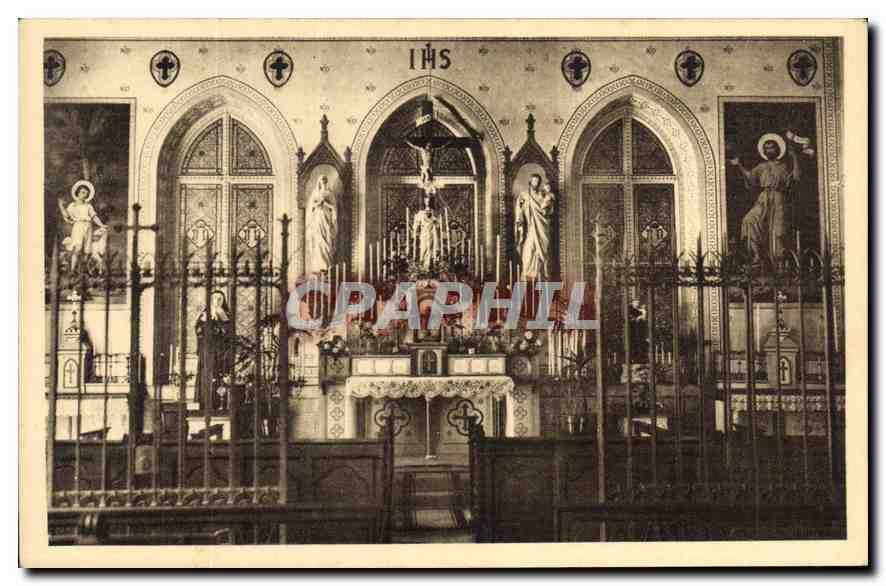 CPA Lourdes Chapelle de l'Asile Notre Dame 