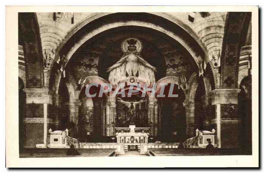 CPA Lourdes Eglise du Rosaire le Maitre Autel 