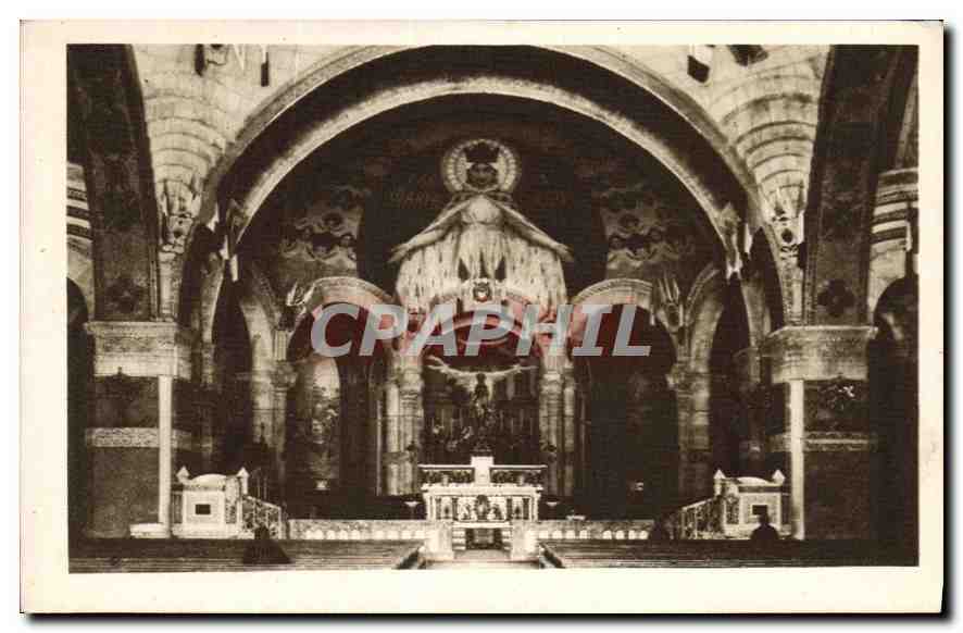 CPA Lourdes Eglise du Rosaire le Maitre Autel 