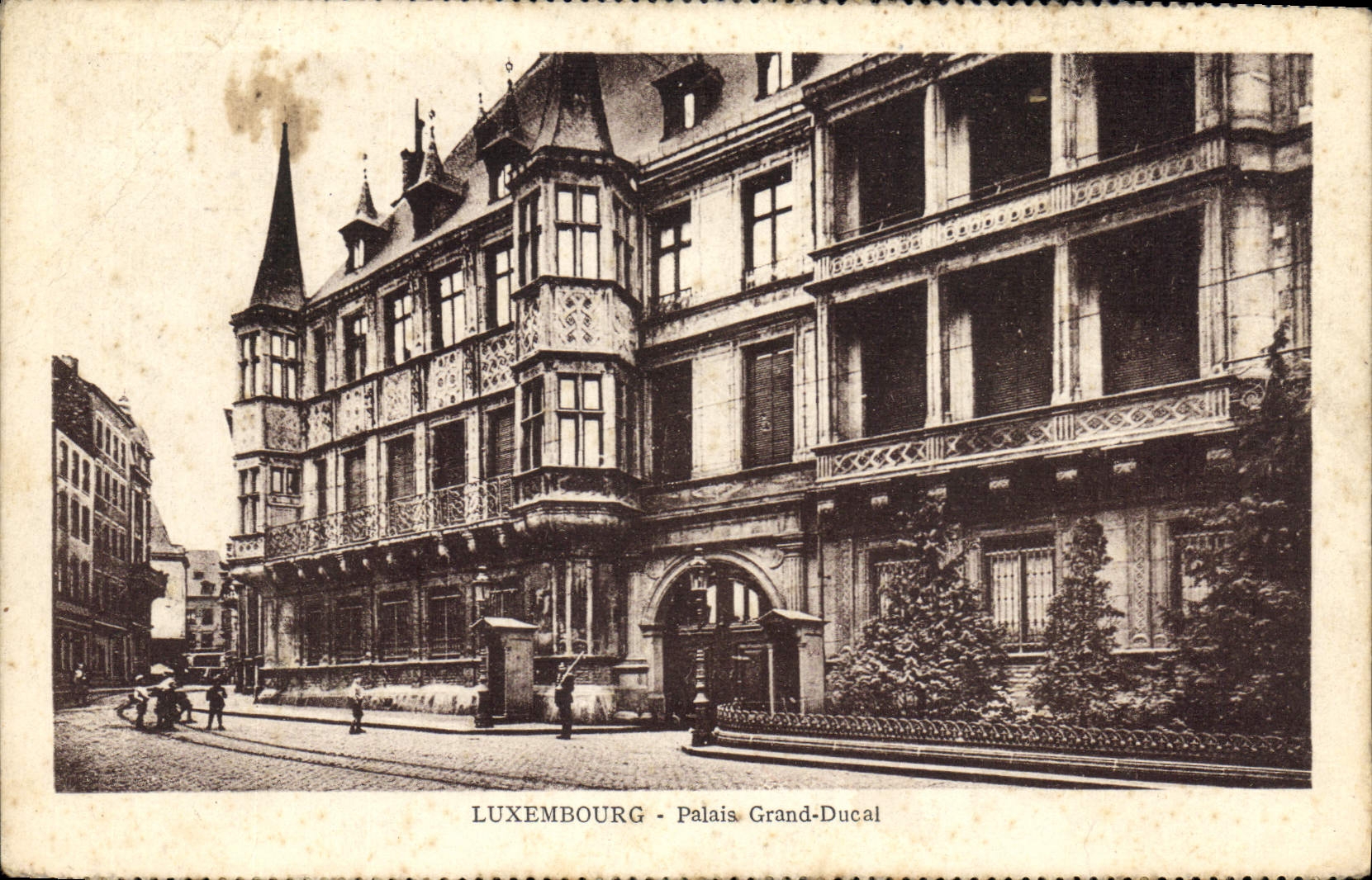 CPA Luxembourg Palais Grand Ducal 