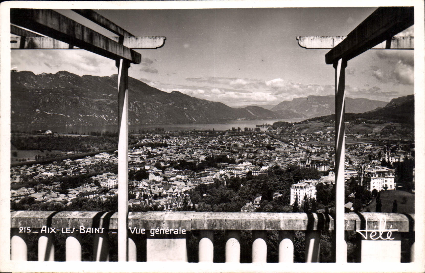 CPA Aix les Bains vue generale 