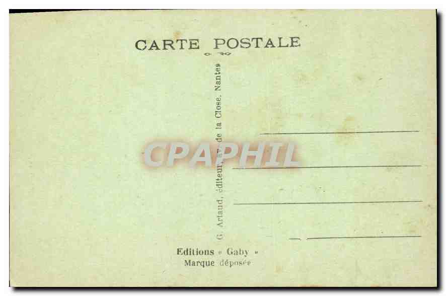 CPA Dol de Bretagne Porche de la Cathedrale Construit au XV siecle  — Rückseite