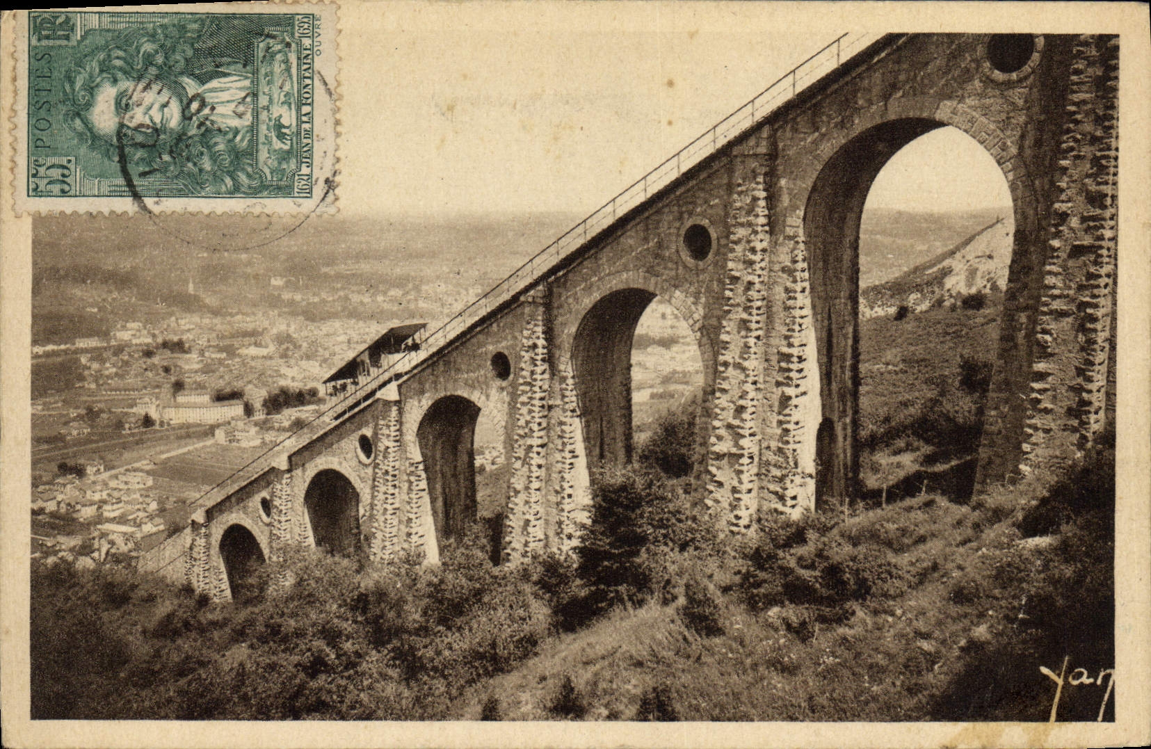 CPA Lourdes Funiculaire du Pic du Jer 