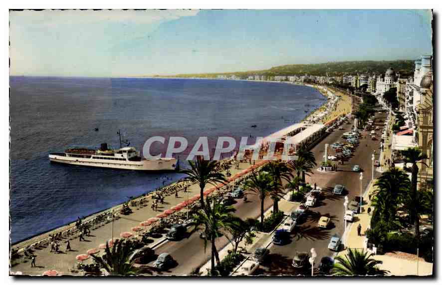 CPA La Cote d'Azur Nice la Promenade des Anglais 