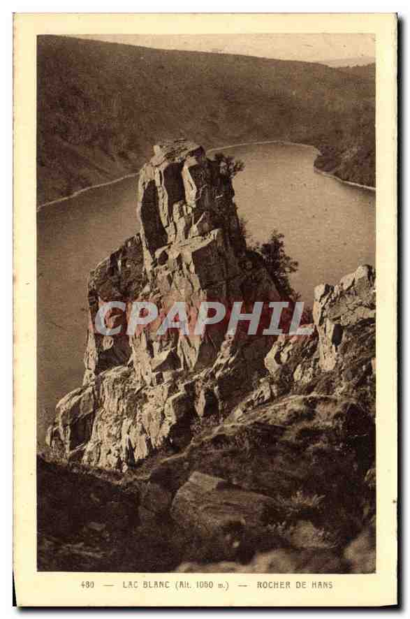 CPA Lac Blanc Rocher de Hans 
