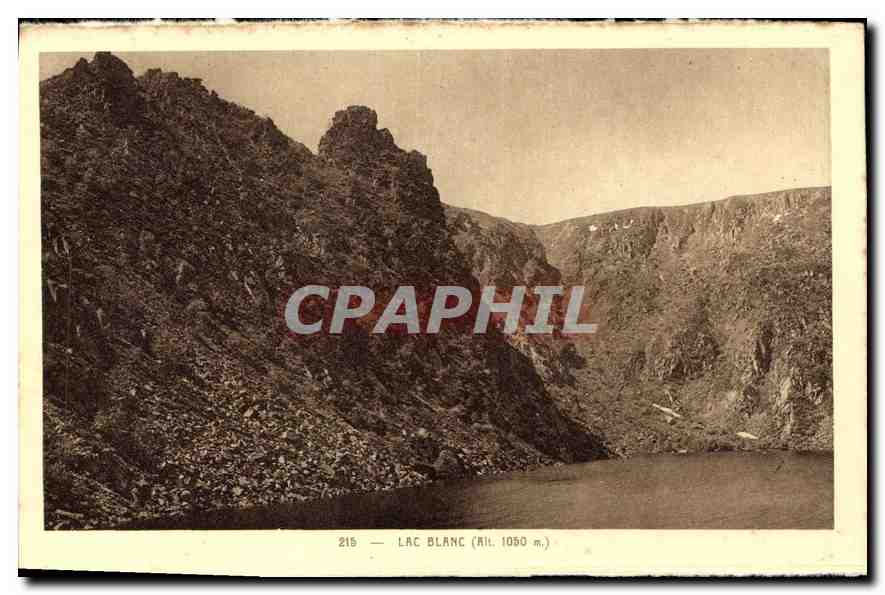 CPA Lac Blanc 