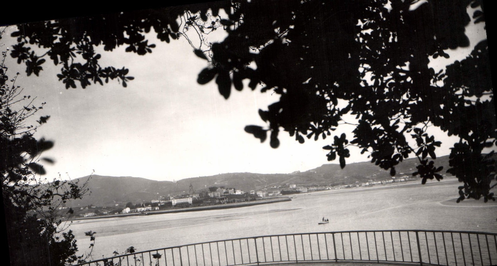 CPA Hendaye Fontarrabie B P Fomariobie vu de la Maison de Pierre Loti 
