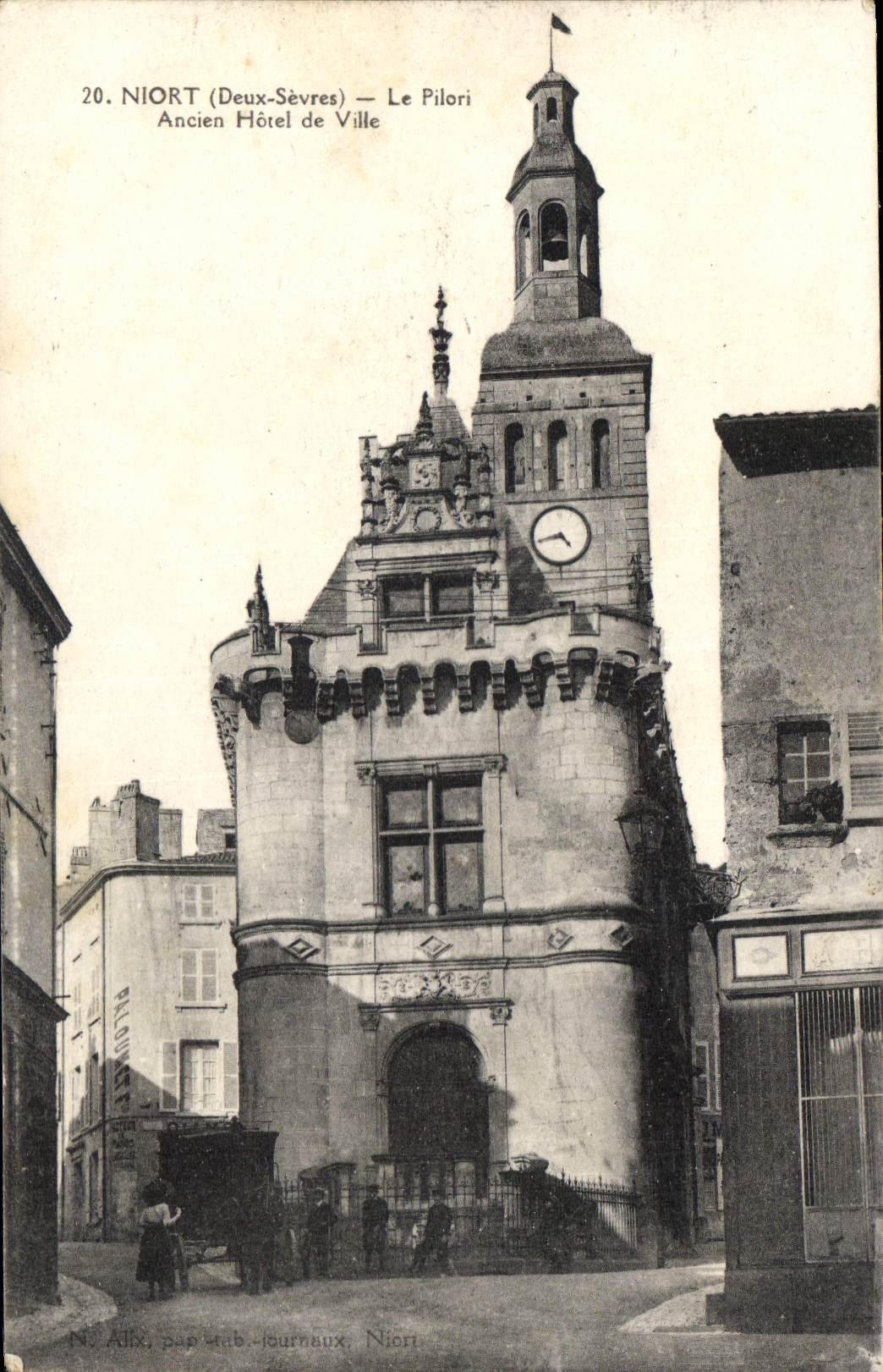 Niort (Deux-Sèvres) — Le Pilori, Ancien Hôtel de Ville — N. Allix, 20