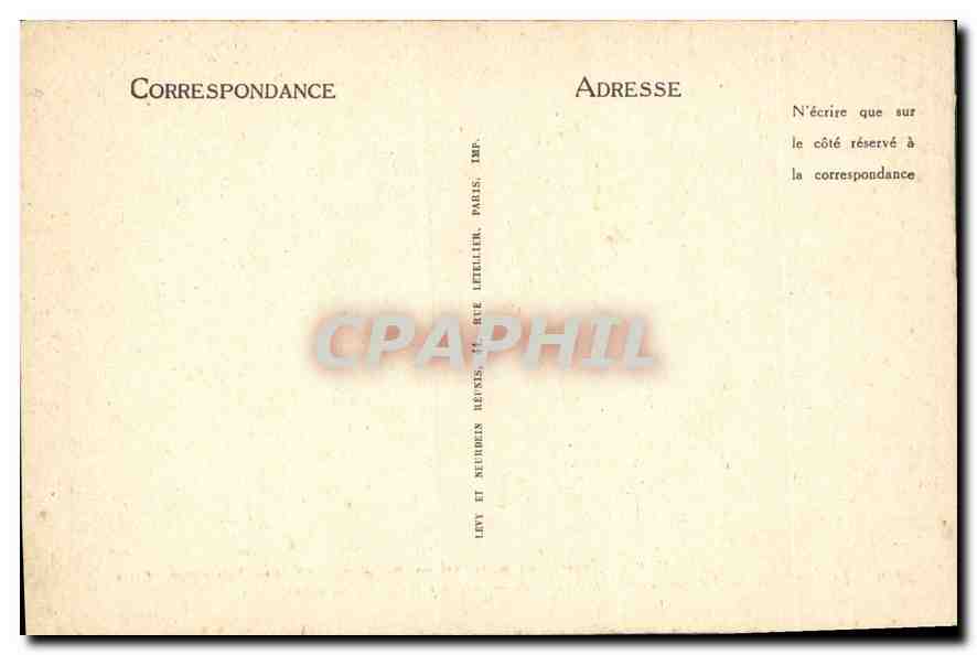 CPA Lourdes le Calvaire Ii station Jesus Charge de Sa Ceoix  — Verso