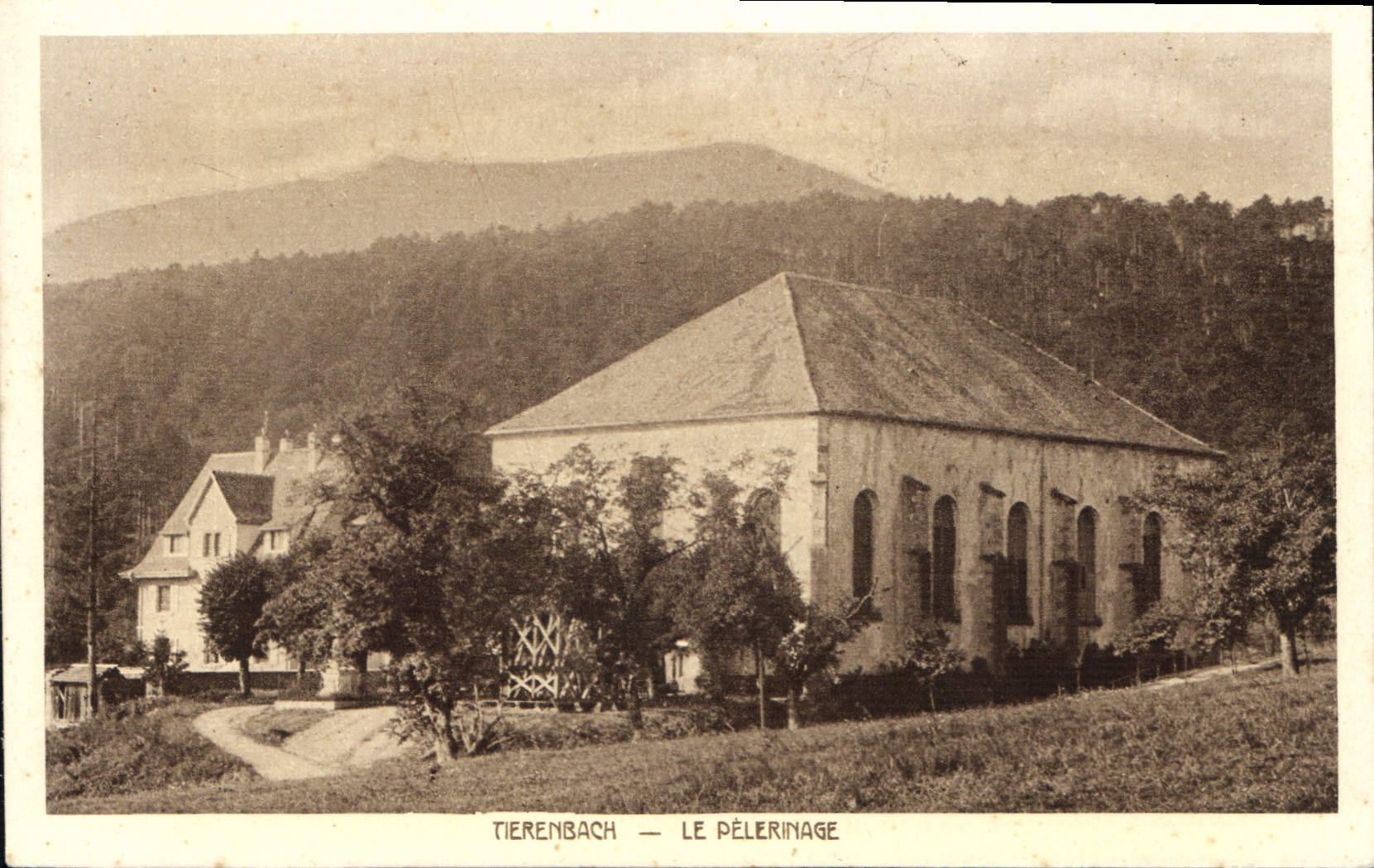 CPA Tierenbach le Pelerinage 