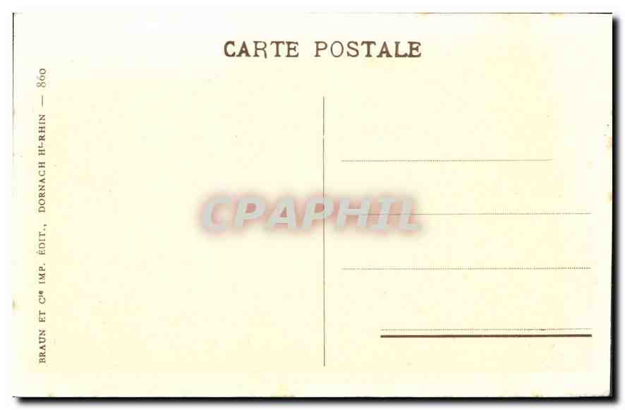 CPA Tierenbach le Pelerinage  — Verso