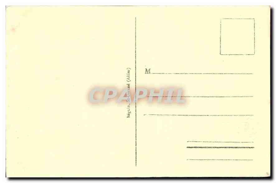 CPA Vichy Source des Celestins  — Verso