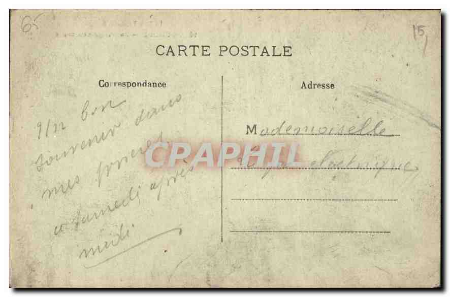 CPA Les Pyrenees Lourdes la Vierge Couronnee  — Rückseite