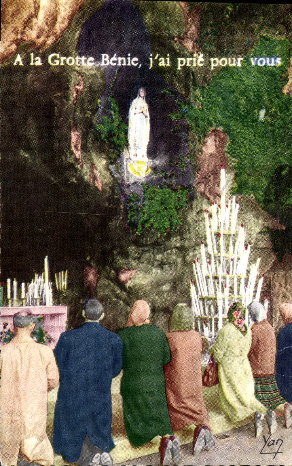 CPA La Grotte Miraculeuse 
