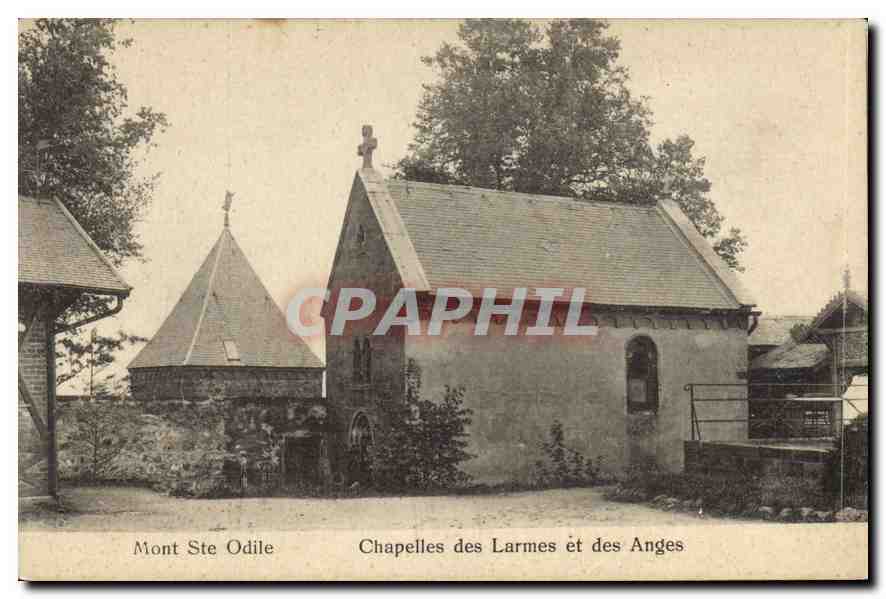 CPA Mont Ste Odile Chapelles des Larmes et des Anges 
