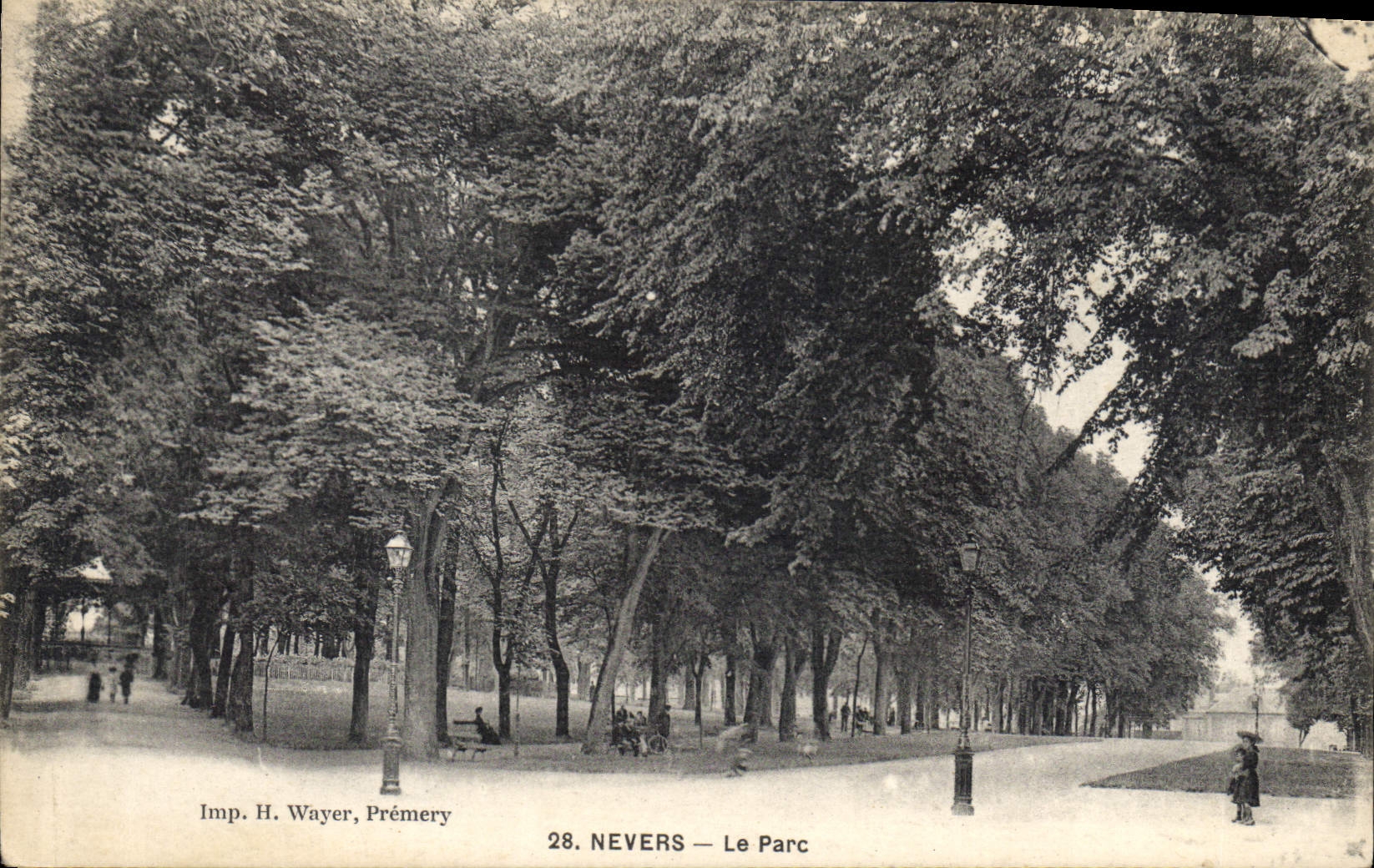 CPA Nevers le Parc 