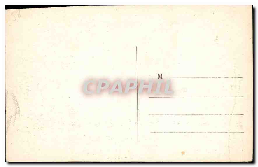 CPA Nevers le Parc  — Rückseite