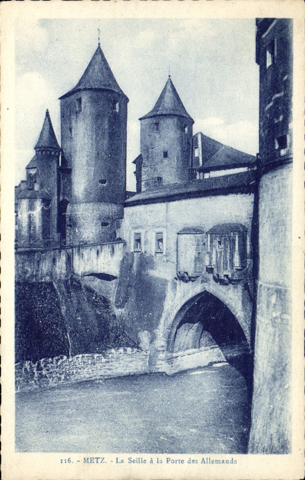 Metz - La Seille à la Porte des Allemands — éditeur Maroux, n° 116
