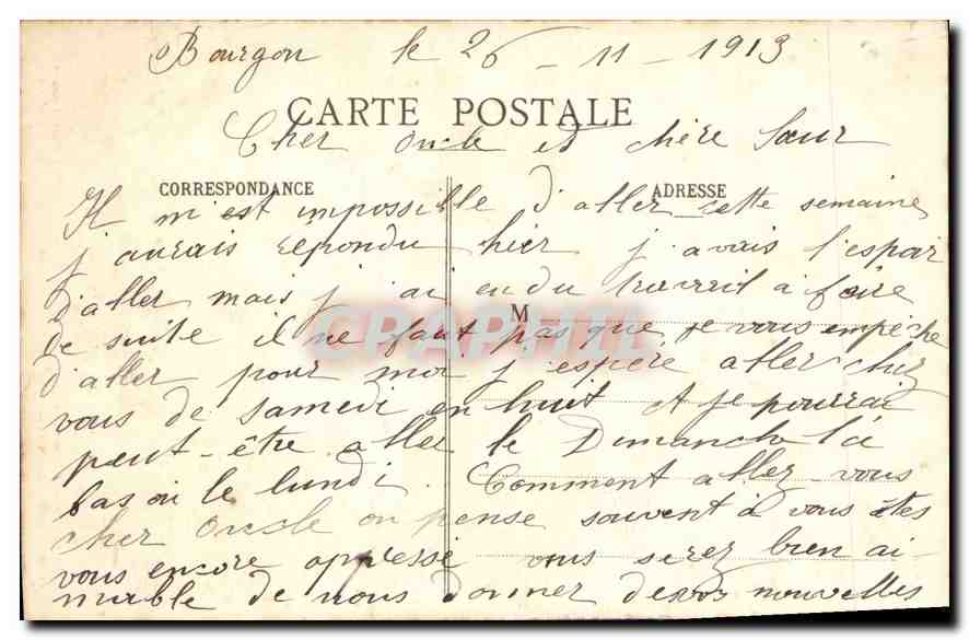 CPA Pontmain 17 Janvier 1871 Armistice 28 Janvier 1871 la France etait desarmee et Vaincue ses Fils  — Rückseite