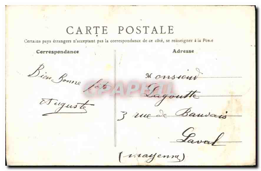 CPA Clermont en Argonne Meuse Chapelle Sainte Anne le Sepulcre   — Rückseite