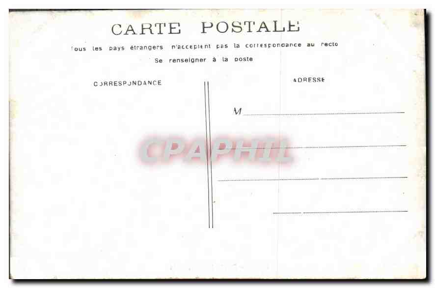 CPA Paris Porte Saint Denis  — Rückseite