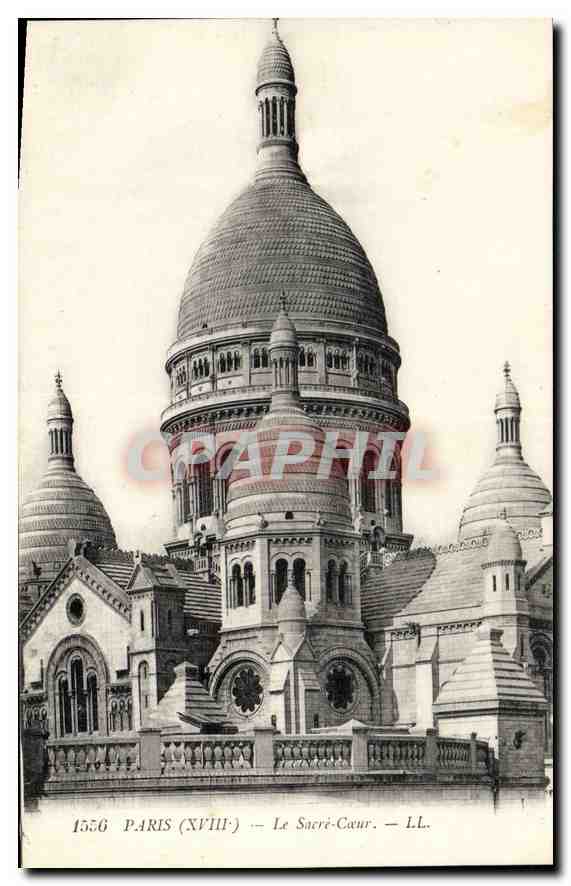 CPA Paris XVIII le Sacre Coeur 