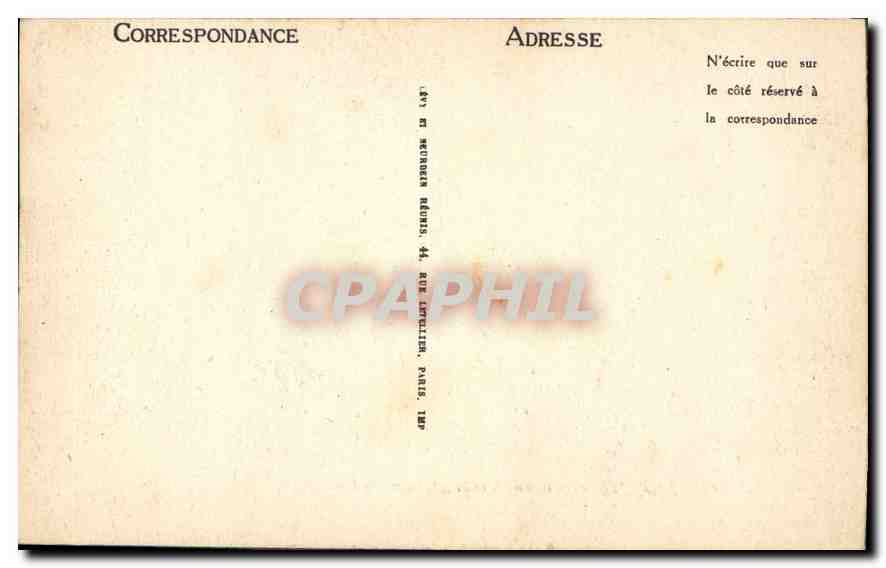 CPA Amboise d'apres une Vieille Gravure  — Rückseite