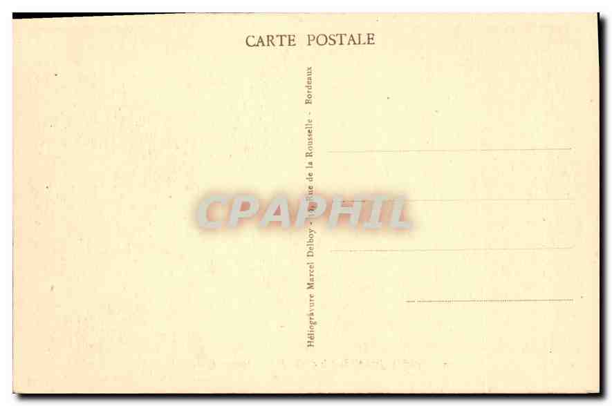 CPA Saint Jean de Luz B P Maison Louis XIV  — Verso