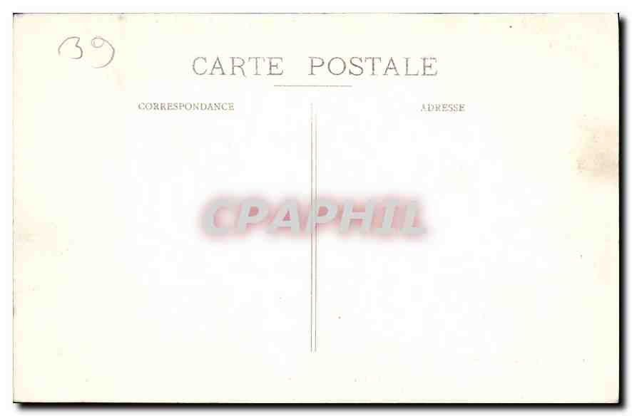 Baume-les-Messieurs (Jura) — Intérieur des Grottes - Salle du Catalaïque et le Dôme de St-Pierre — Édition Cler, Lons-le-Saunier, n°169 — Verso