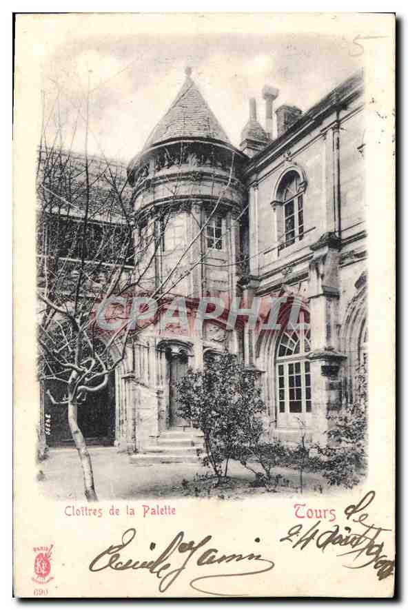 CPA Tours Cloitres de la Palette 