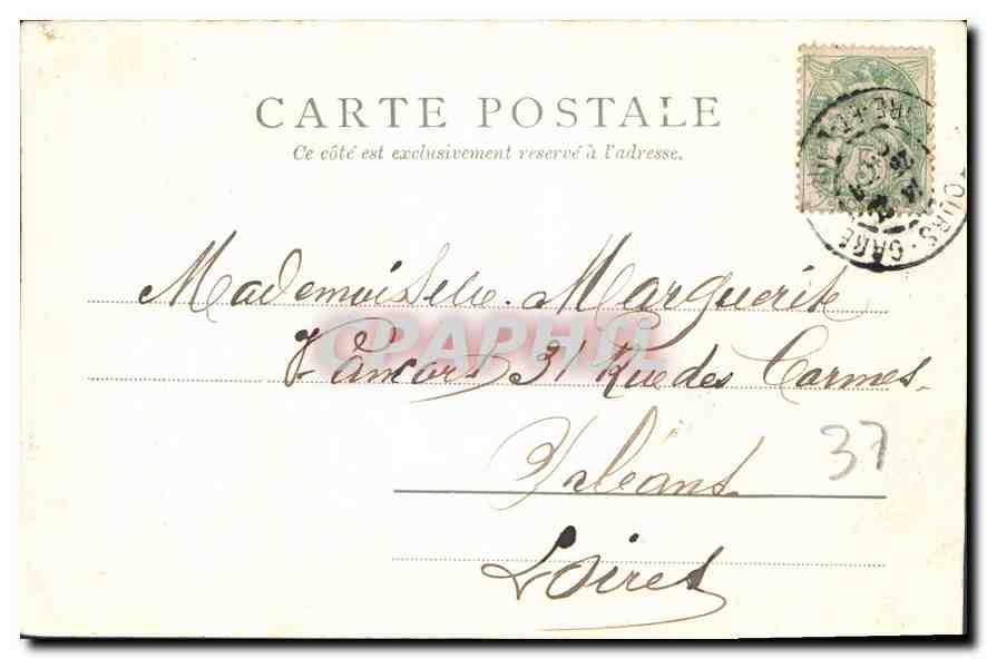 CPA Tours Cloitres de la Palette  — Rückseite