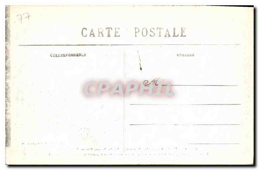 Foresta di Fontainebleau — La Roche qui Pleure (Franchard) — Collezione Artistica LAM — Verso