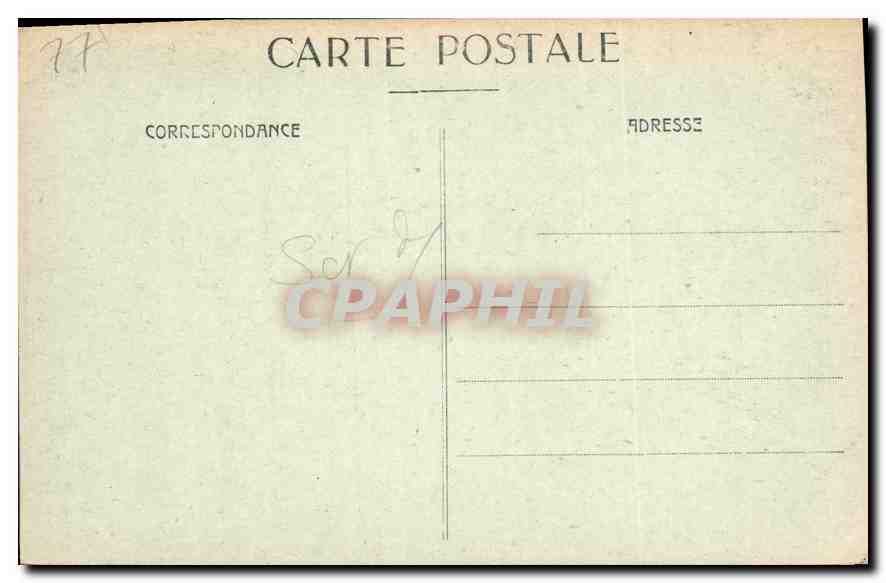 Forêt de Fontainebleau — La Caverne d'Augas — Éditeur non identifié, n° 397 — Reverso