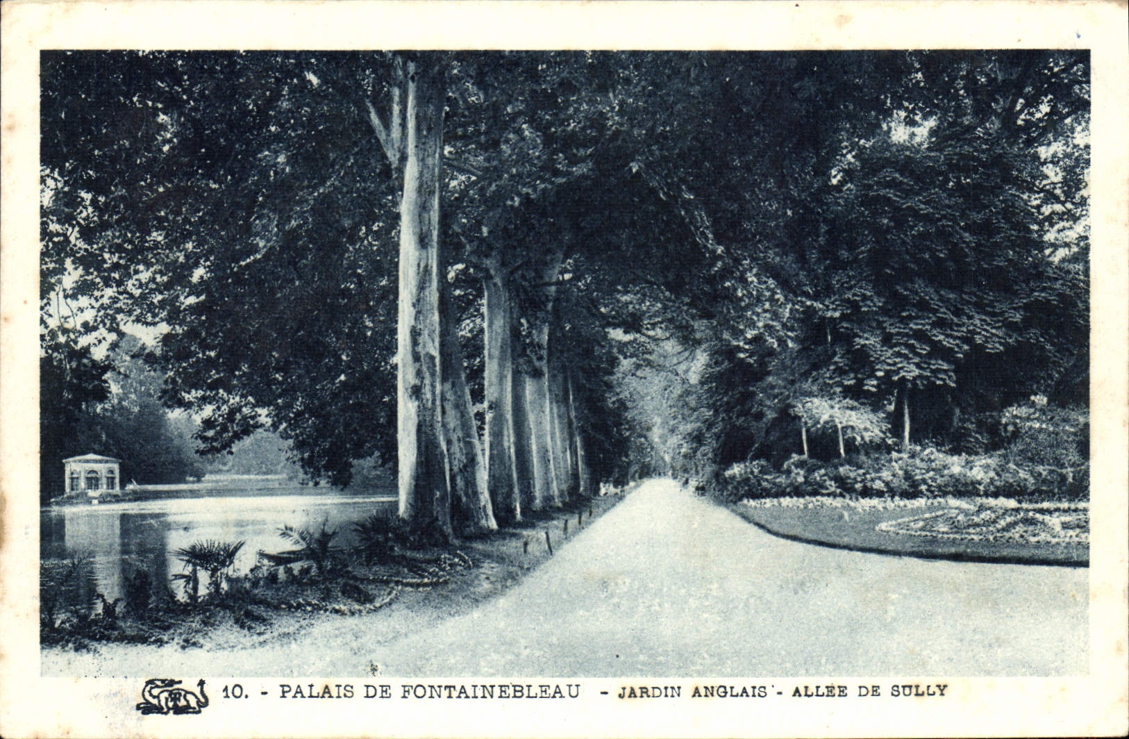 Palacio de Fontainebleau — Jardín Inglés - Avenida de Sully — n°10