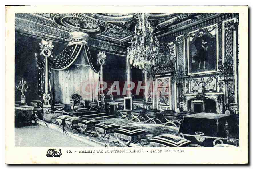 Palacio de Fontainebleau - Sala del Trono