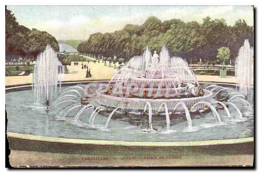 Versailles — Le parc — Bassin de Latone — Éditeur : Journal du Journal